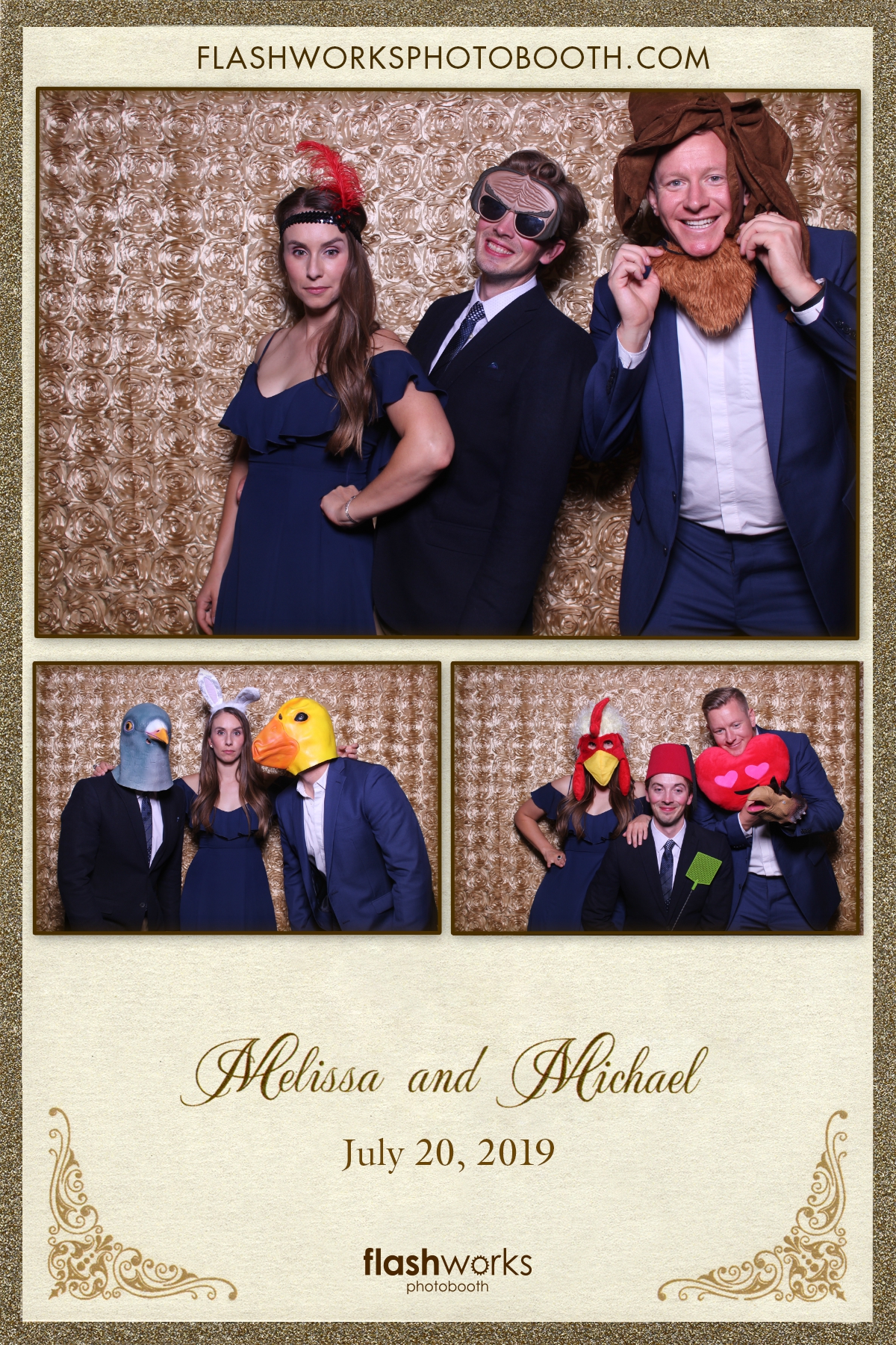 Michael and Melissa's Wedding | View more photos from the event at gallery.flashworksphotobooth.com/u/FlashworksPhotoboothInc/Michael-and-Melissas-Wedding